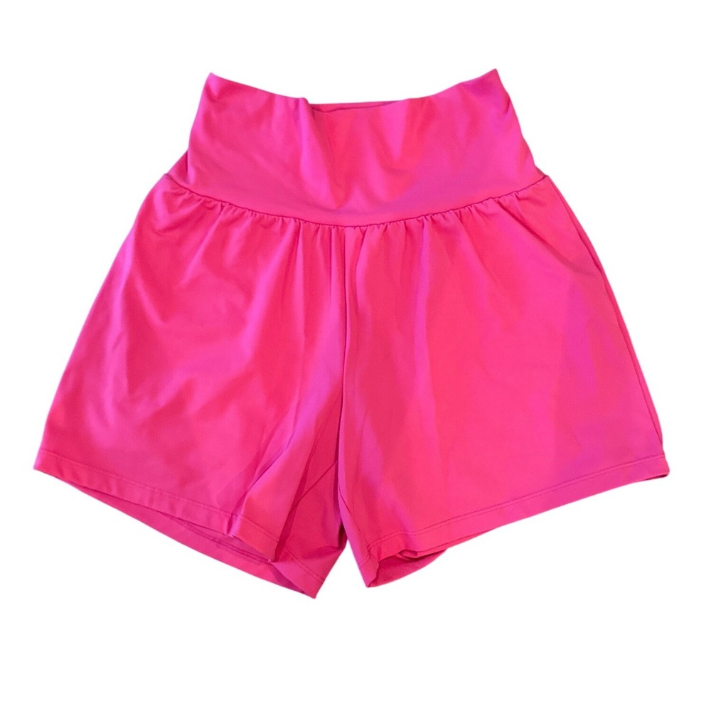 Halara SoftlyZero Airy 2 In 1 Yoga Shorts High Waisted Athletic Running Pockets